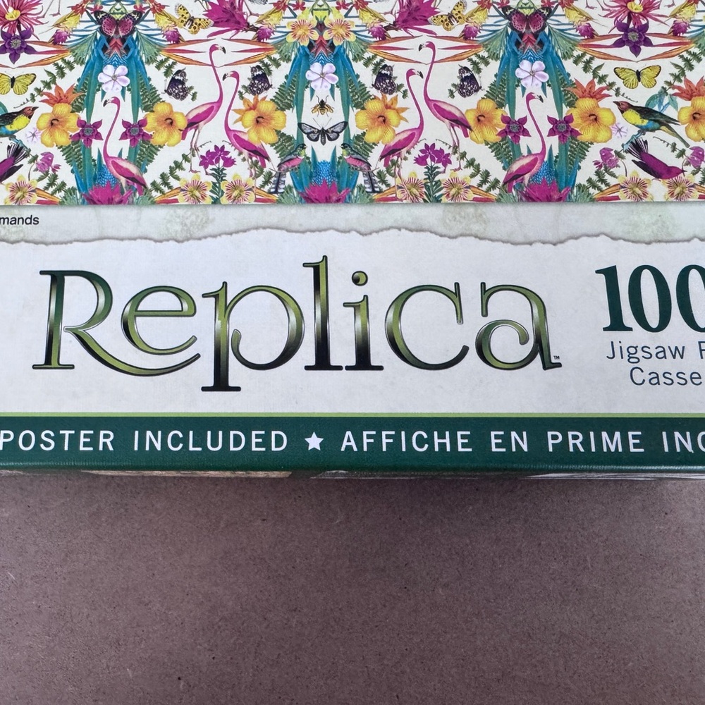 NEW unused FLAMINGOS 1000 pc puzzle by REPLICA - Picture 5 of 6